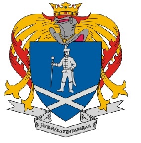 Brasão histórico com cavaleiro