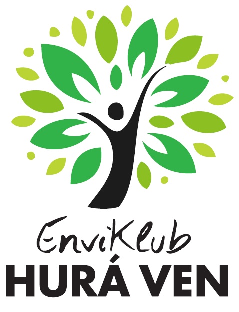 O logótipo pertence à organização EnviKlub HURÁ VEN, uma associação fundada em 2014 em Hostivice, que gere um clube florestal infantil. A sua missão é desenvolver a consciência ambiental e uma abordagem respeitosa à natureza em crianças em idade pré-escolar e escolar através de atividades educativas e criativas.