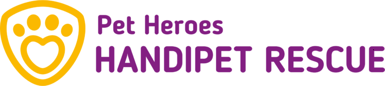 logótipo da organização Pet Heroes HANDIPET RESCUE