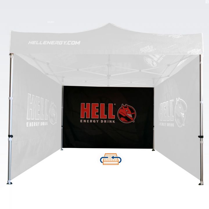 Stan s logom pre marketing