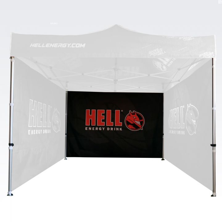 Reklamný stan s potlačou pre letné akcie
